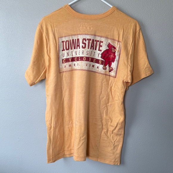 Iowa State Cyclones Barefoot Campus Outfitter Short Sleeve Shirt Large - Picture 3 of 5